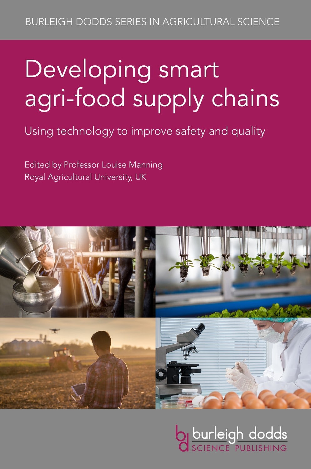 Book cover image for Developing smart agri-food supply chains ISBN: 9781786767516